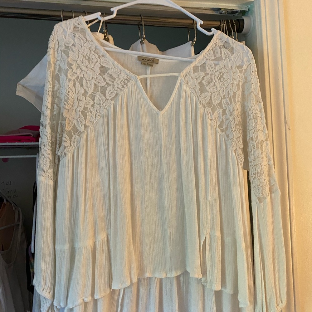 White love blouse